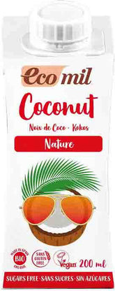 Minuman kelapa tanpa gula BIO 200 ml ECOMIL